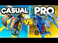 Are casual or competitive freestylers the best rocket league challenge