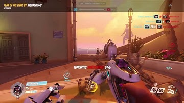 Overwatch: Capture The Flag Symmetra Being OP