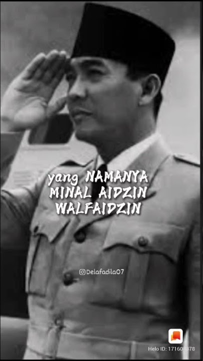 Asal usul Kata Minal Aidzin Wal Faidzin