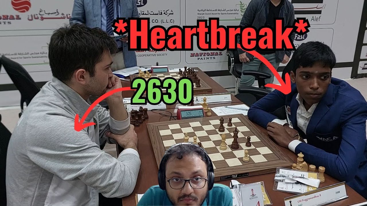 Praggnanandhaa's heartbreak, Yakkuboev vs Pragg