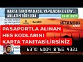 Pasaport İle Alınan Hes Kodunu İstanbulkarta Tanıtmak/Eşleştirmek - İstanbul Karta Hes Kodu Yüklemek