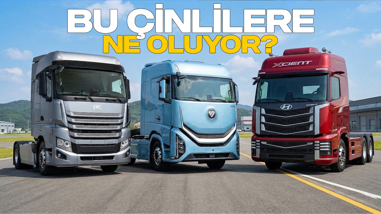 Bu Çinlilere Ne Oluyor? | BMC PRO L 1852, FOTON GALAXUS 9, HYUNDAI XCIENT Dosyası!