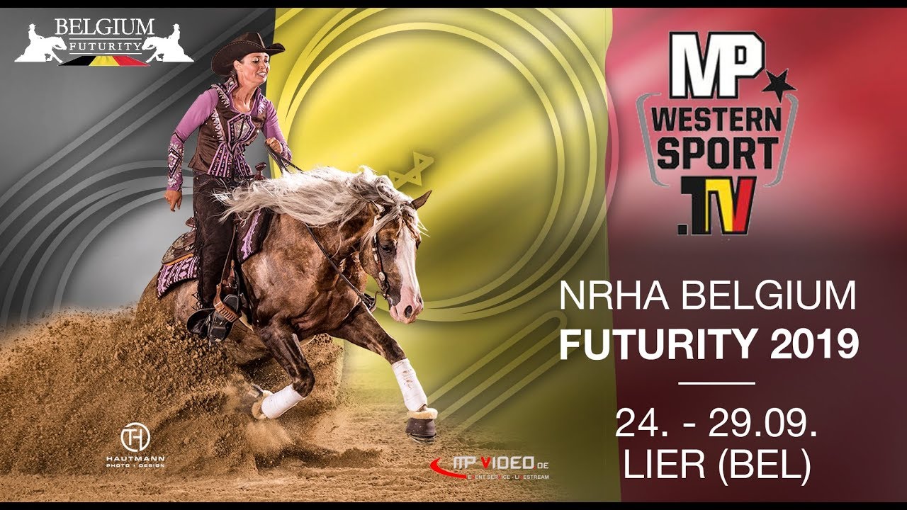 nrha belgium futurity 2019 koningshooikt powered by westernsport tvday 3 youtube