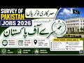 286+ Survey of Pakistan Jobs 2026 | Check Eligibility & Requirements | Latest Govt Jobs in Pakistan