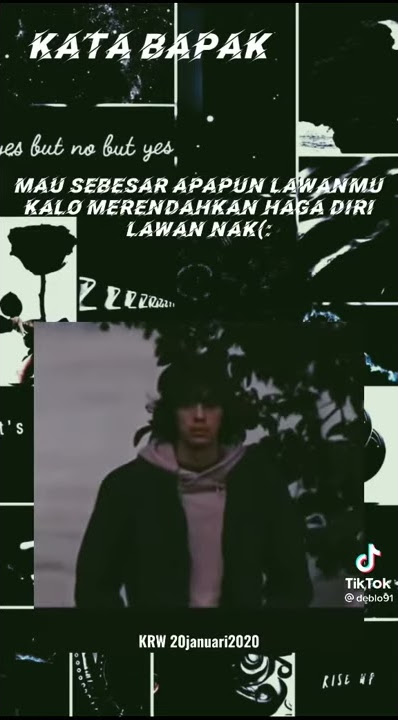 Inget bro jangan takut sma siapa' sama' makan nasi