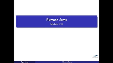 MAT 125 -- Lecture 29 -- Riemann Sums