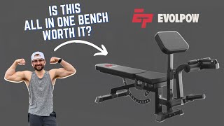 EVOLPOW Multifunctional Adjustable Bench Review: Is It Worth It For Your Home Gym?