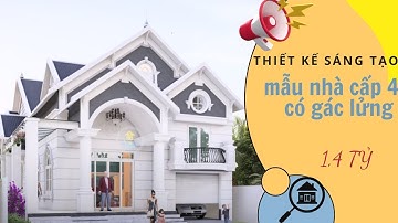 Mẫu Nhà Cấp 4 Có Gác Lửng Mái Thái Đẹp Thiết Kế Sáng Tạo Tại Tiền Giang | Kisato