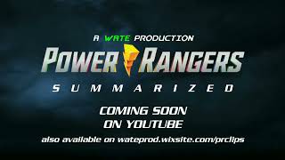 3 Years of PRCLIPS and Power Rangers Summarized Release Date Trailer