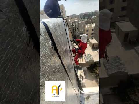 نصب ایزوگام بدون نیاز به داربست با ضمانت نامه کتبی ارتفاع سرگرمی ارتفاع کاران البرز  