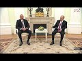 Состоялась встреча Президента Азербайджана Ильхама Алиева и Президента России Владимира Путина