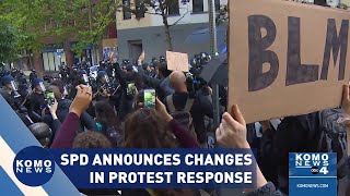 SPD announces changes in protest response, activists continue call for accountability