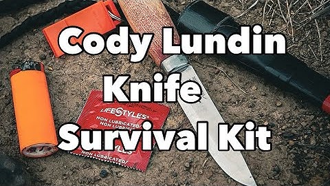 MINIMALIST SURVIVAL: Neck Knife Survival Kit