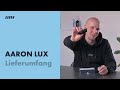 AARON LUX Fahrradlicht - Unboxing &amp; Lieferumfang