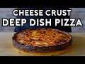 How to make chicago deepdish pizza from the bear  binging with babish