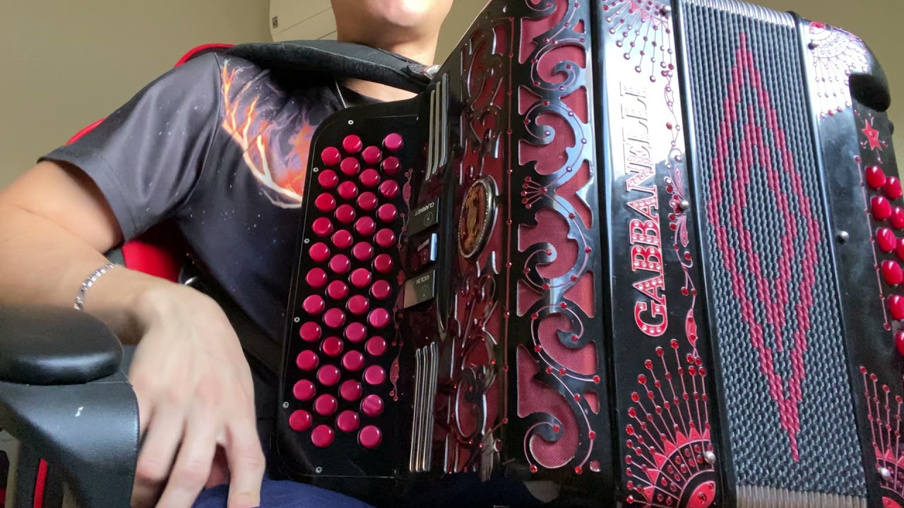 Escala de Sibemol o La# en SEXTAS - Acordeón de Fa