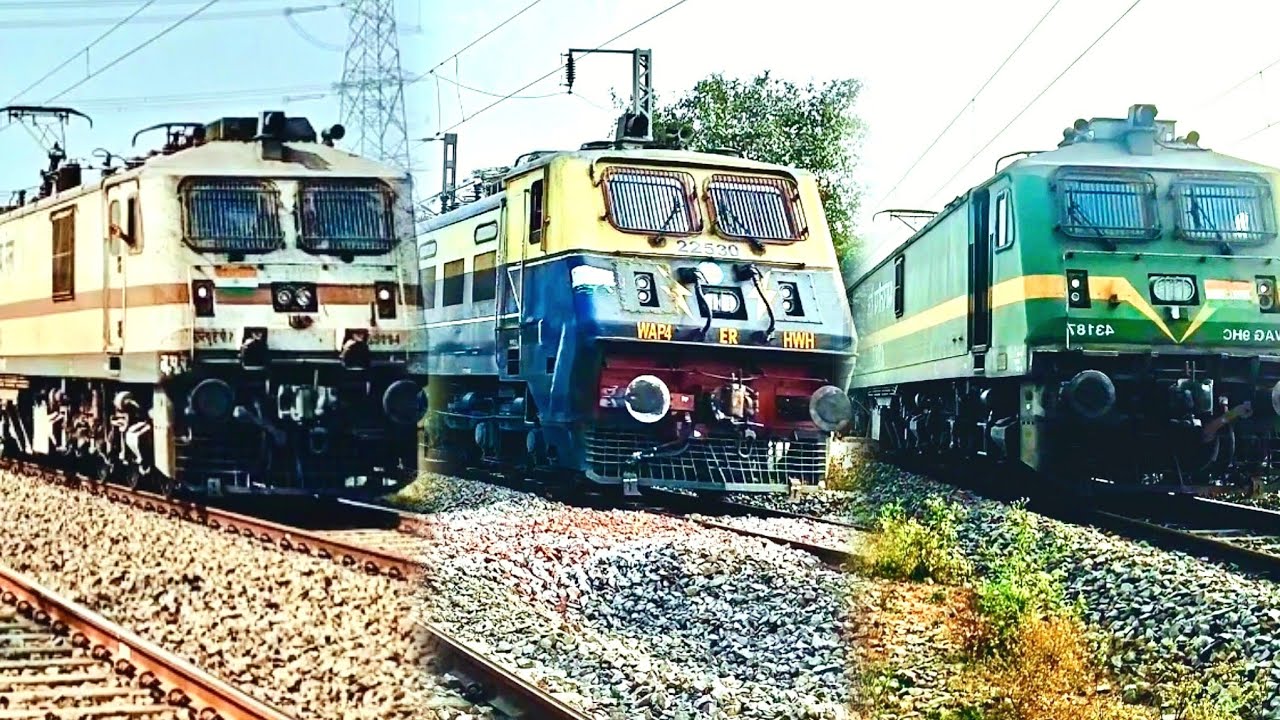 Kolkata Goribrath Express Wap7 + Teesta Tosta Express With old shatabdi + Full loaded Malgari 
