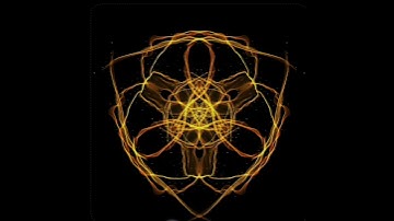 yellow animation effect in 3d background flower effect (1)