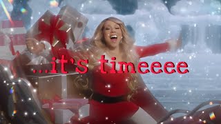 all of mariah carey “its timeee” iconic videos (2019-2024)