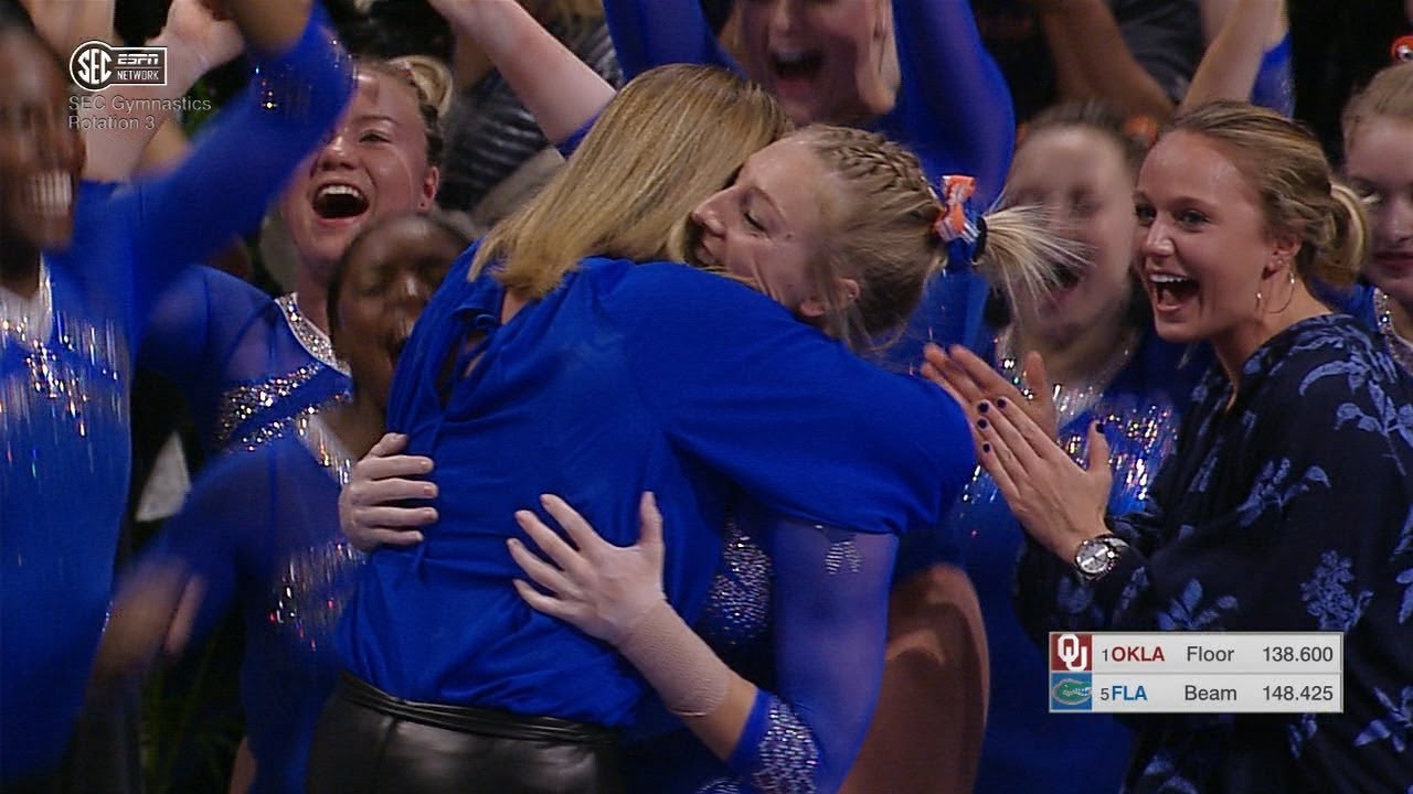 Florida Gymnastics: Alex McMurtry Perfect 10.0 Beam