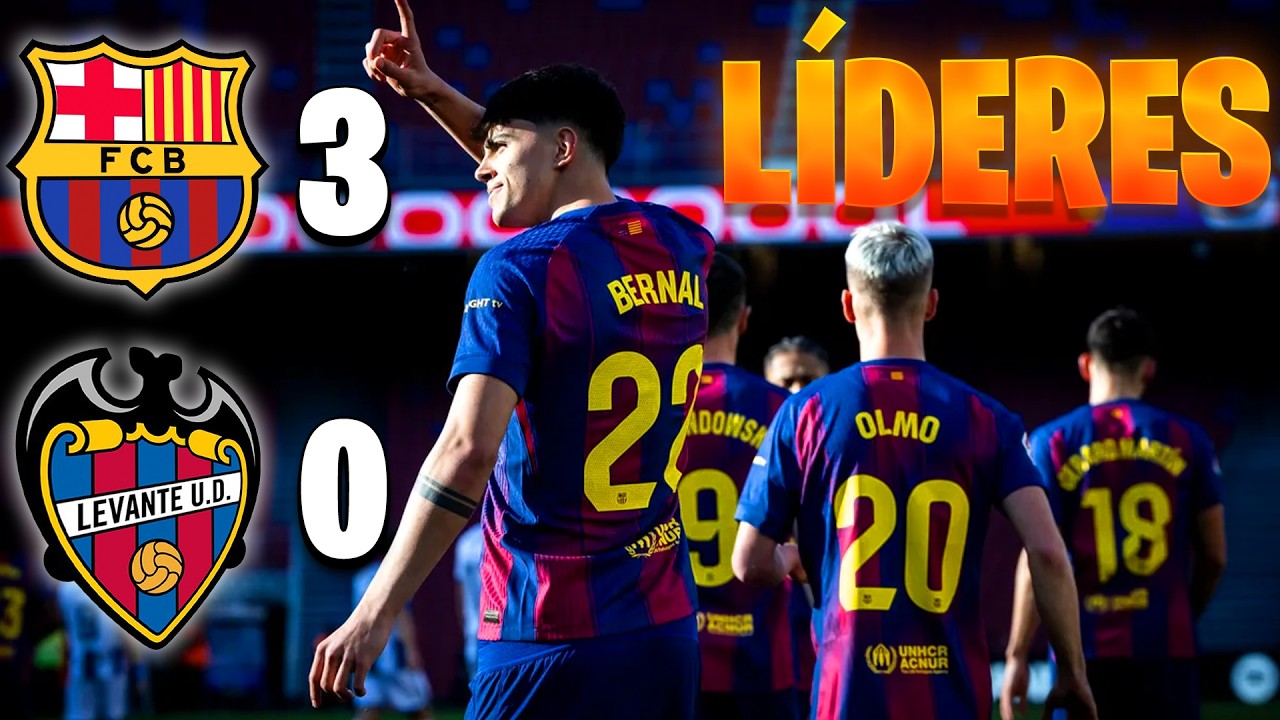 FC BARCELONA VS LEVANTE | ANALISIS | RECUPERANDO EL LIDERATO