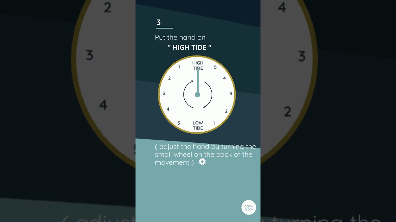 How To Set A Tide Clock