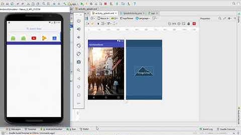 Android ile Mobil Programlama - Akşam#Splash Screen
