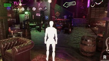 UNITY: Forest Bar (Modular) (HDRP)-(URP) - WALKING