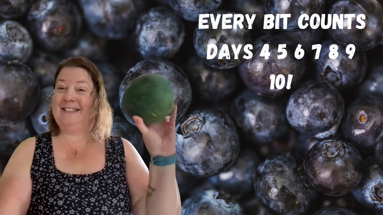 Every bit counts challenge days 4 to 10! 