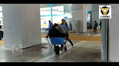 Lithium Battery powered Wheelbarrow by Yinghe