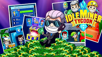 Idle Miner Tycoon & full screen gameplay Android / IOS