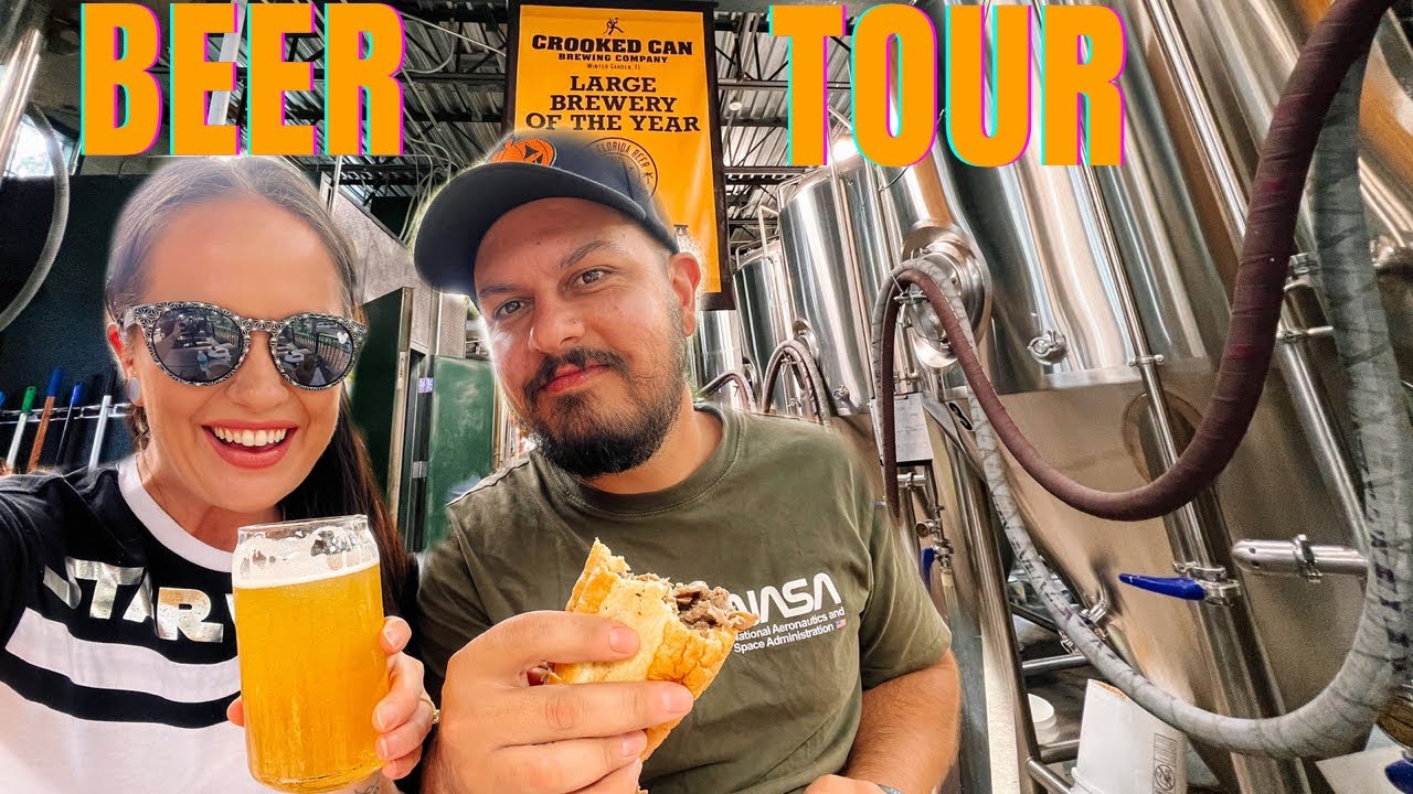 Crooked Can Brewery Tour In Downtown Winter Garden Near Disney!