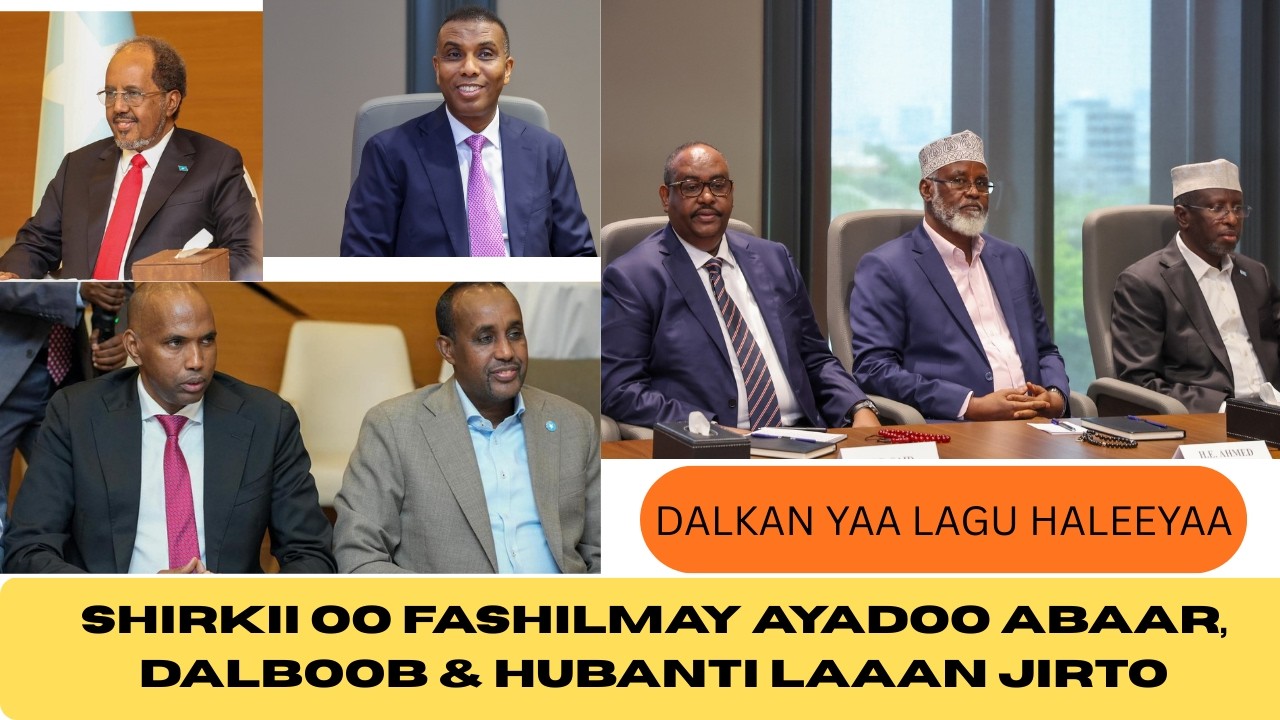 Shirkii oo fashiilmay ayadoo Abaar-  dalboob-  hubanti laan  jirto; Kuwan miyaan dalka ku haleynaa?