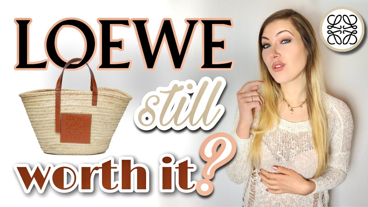 LOEWE POCHETTE RAFFIA BASKET BAG UNBOXING 