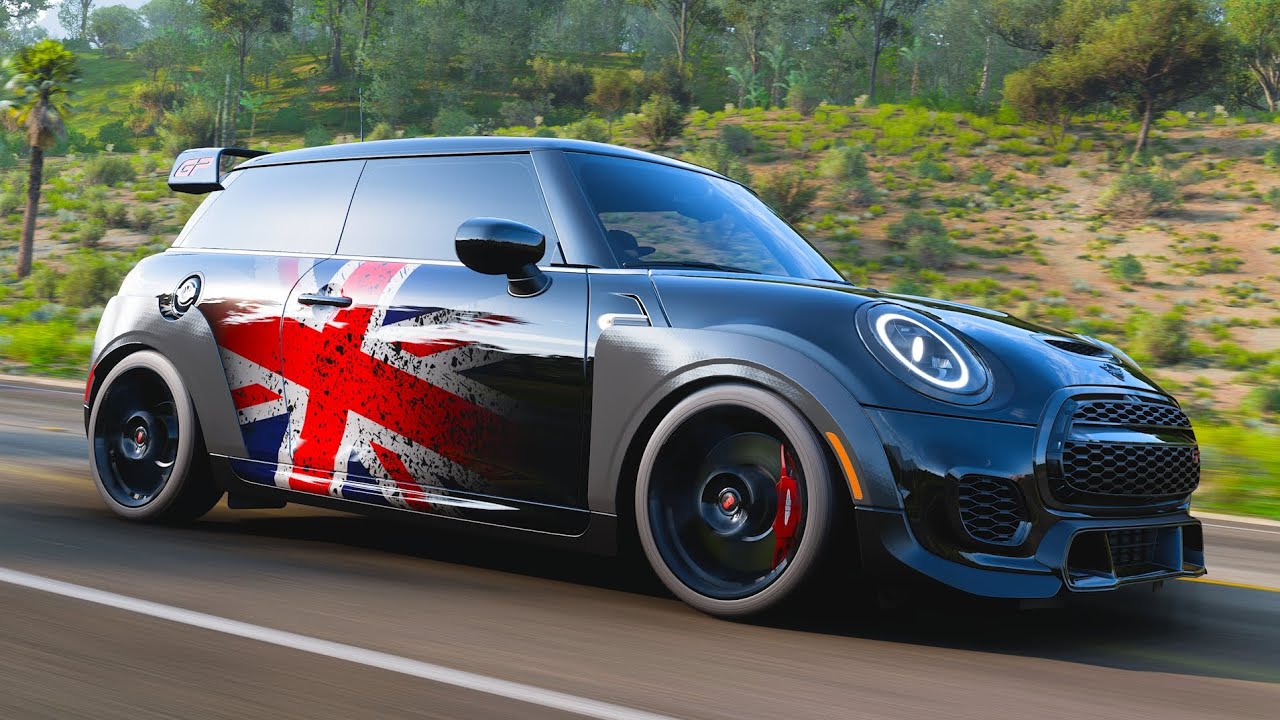 2021 Mini Cooper GP around HokiHoshi test track Forza Horizon 5