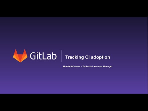 Tracking CI adoption using a custom dashboard