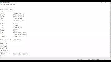[OnlineSession] SP21 106315 AI Class#07, Session#01 AI using Prolog - List Operation-Operators