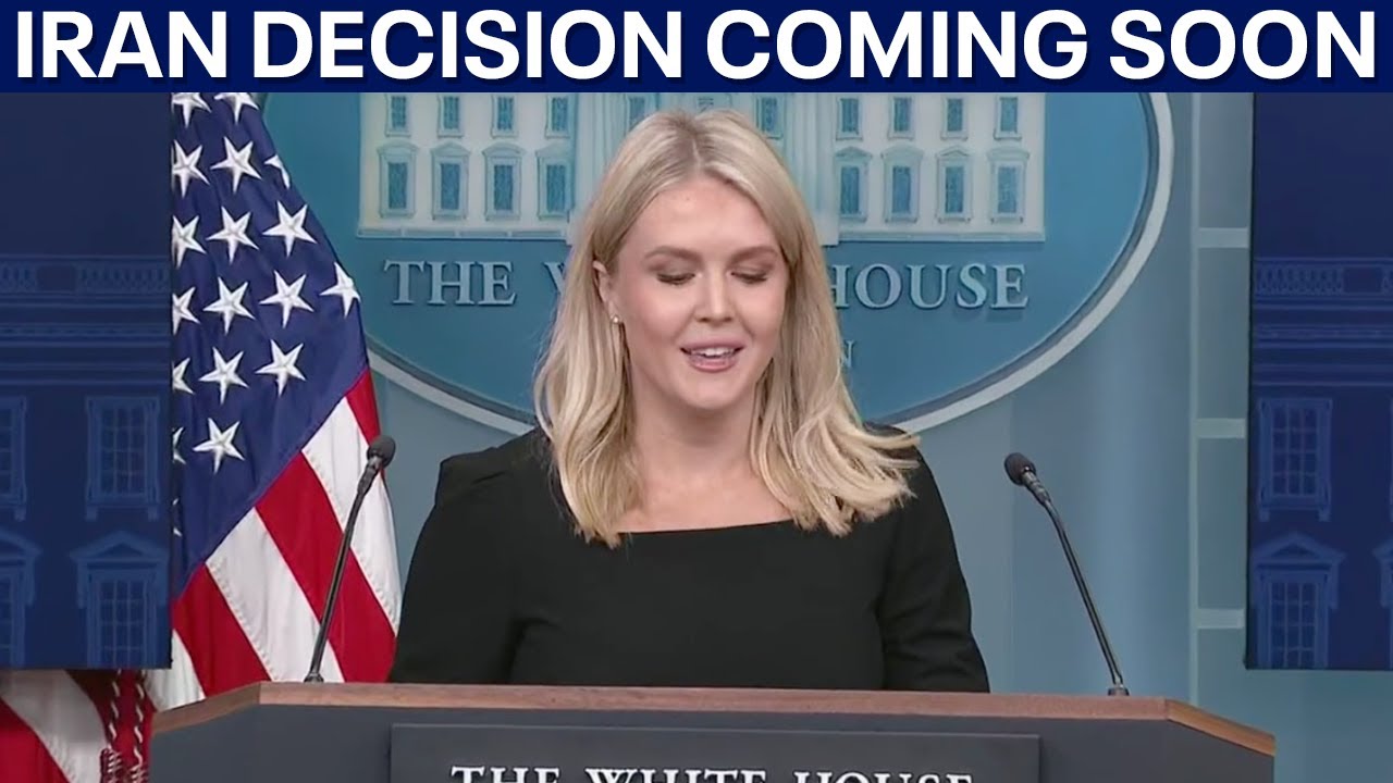 White House Press Conference: President Trump to make Iran decision within 2 weeks