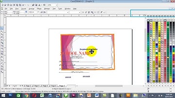 Create a Professional Certificate in CorelDRAW Coreldraw Tutorial