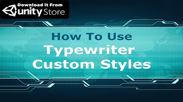 How Use | Typewriter Text | Unity Asset