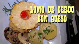 LOMO DE CERDO CON QUESO  - ¿Cómo hacer lomo de cerdo con queso? (RECETA) - Cocine con Tuti