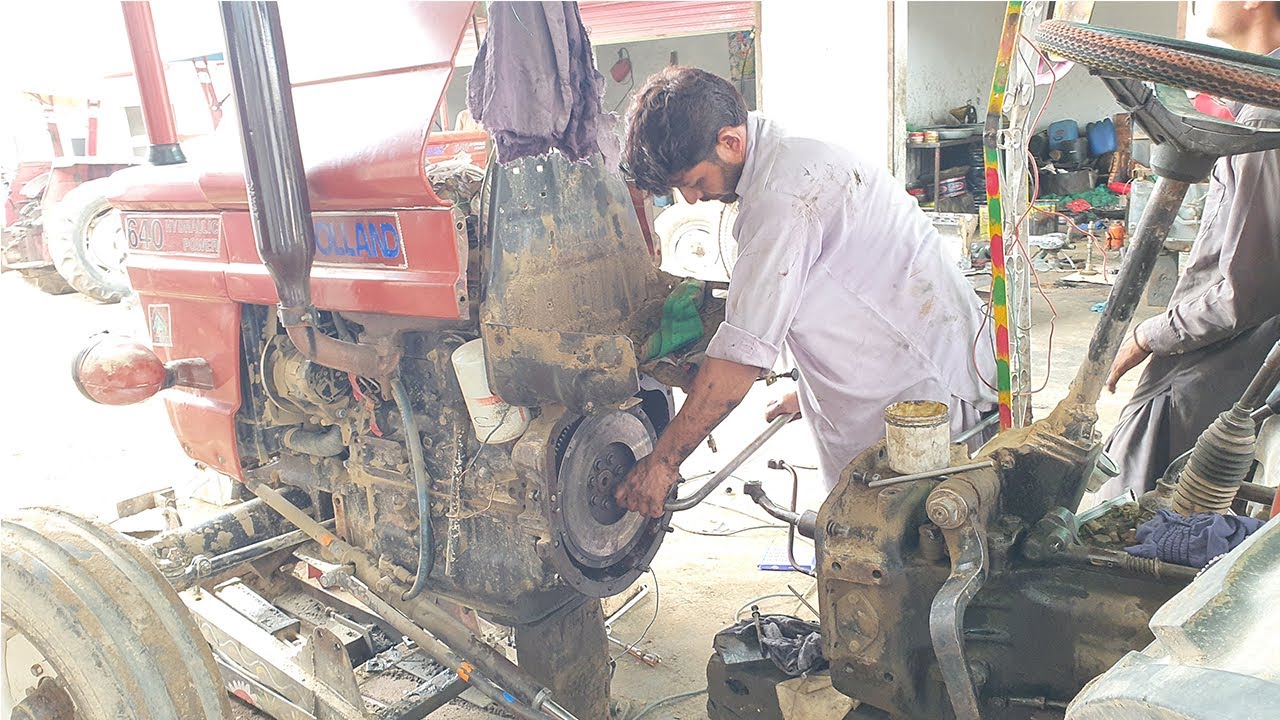 How to Repair Flywheel Clutch Pressure Plate of Tractor Resurfacing