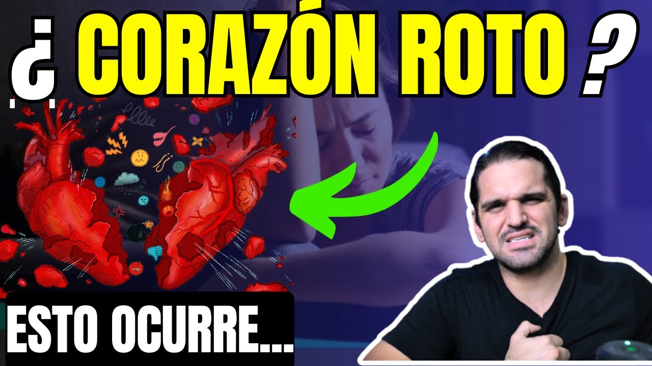 ¿ESTRÉS Intenso? Cuidado! SÍNDROME del CORAZÓN ROTO  💔