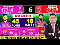 Rajasthan Royals vs Punjab Kings | IPL | Gameplay