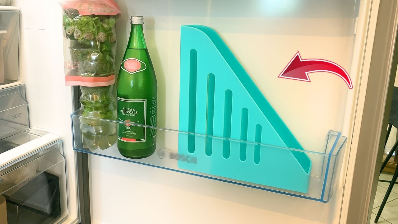 Гениальный способ бесплатно навести порядок в холодильнике!