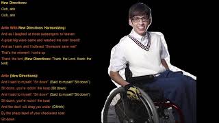 Sit Down, You're Rockin' The Boat Glee Lyrics