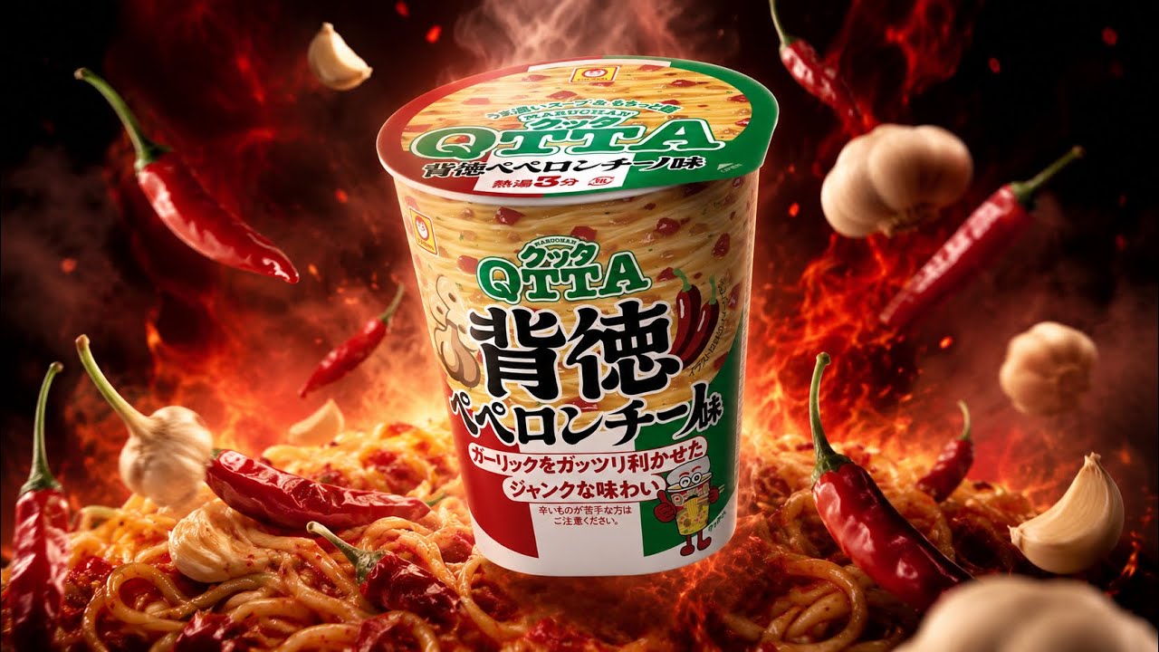 Japan Made a “Sinful” Pepperoncino Ramen… and It Slaps - YouTube