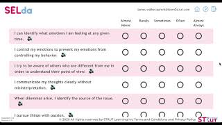 SELDA SEL / EQ Assessment:Adult :Assessment