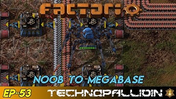 EP-53: Low Density and Catchup... - Factorio, Noob to Megabase Klendathu