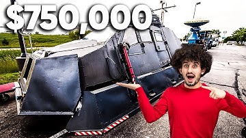 $750,000 Tornado Proof Tank Storm Chasing Thrills in 2024